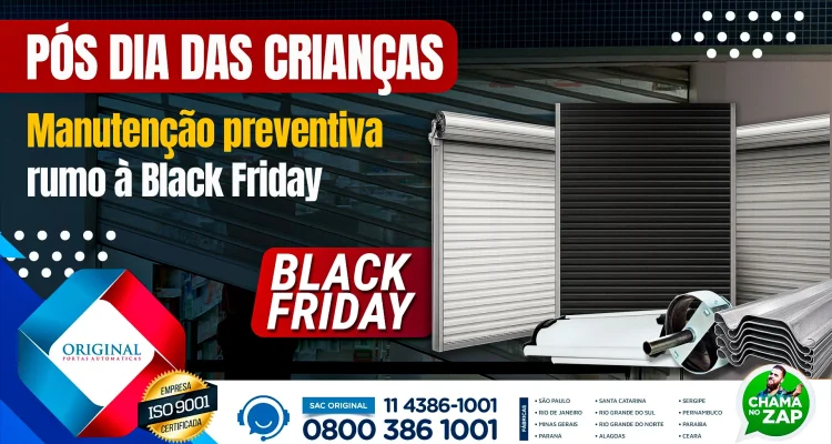 manutenção preventiva rumo a black friday