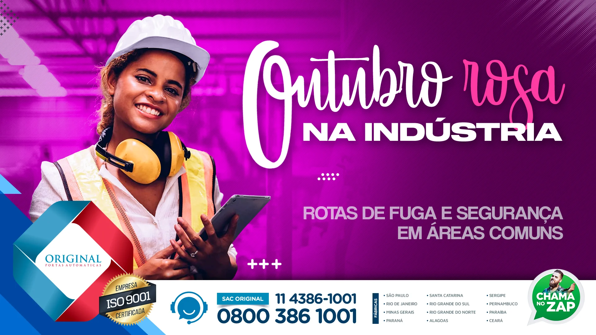 Outubro Rosa na indústria