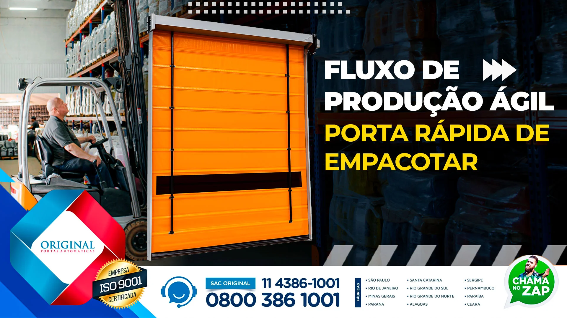 PORTA RÁPIDA EMPACOTAR