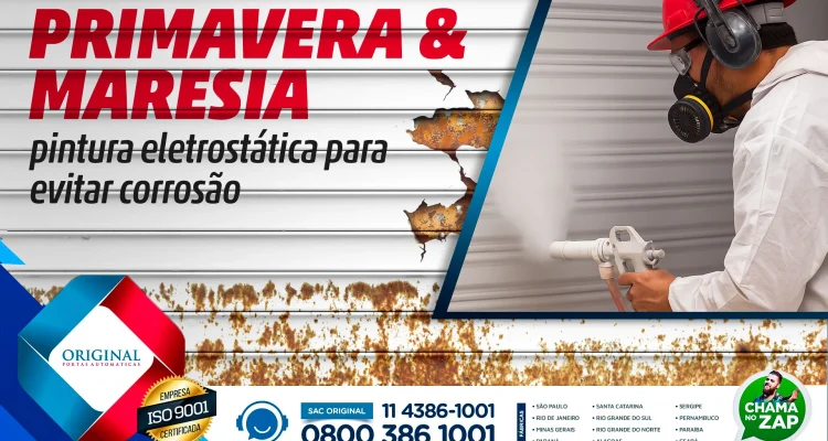 pintura eletrostática anticorrosão