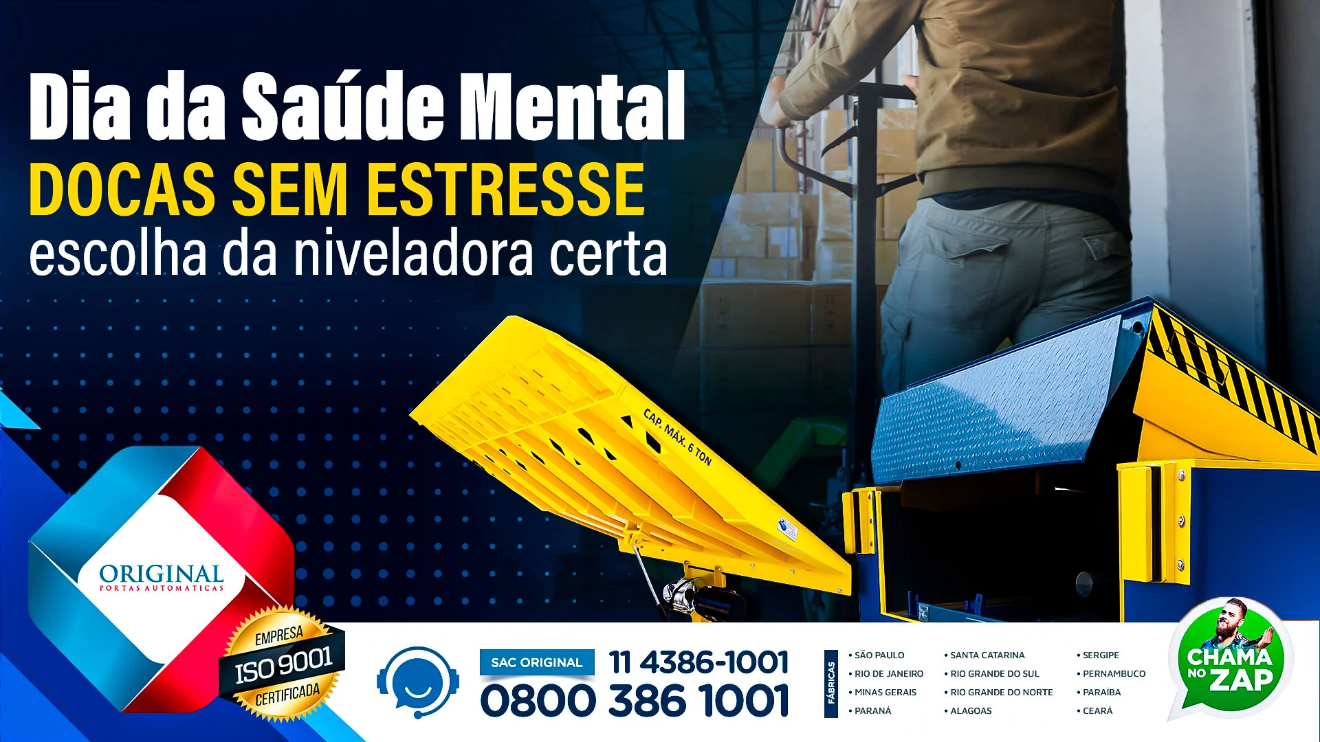 saúde mental docas sem estresse