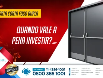 porta corta fogo dupla