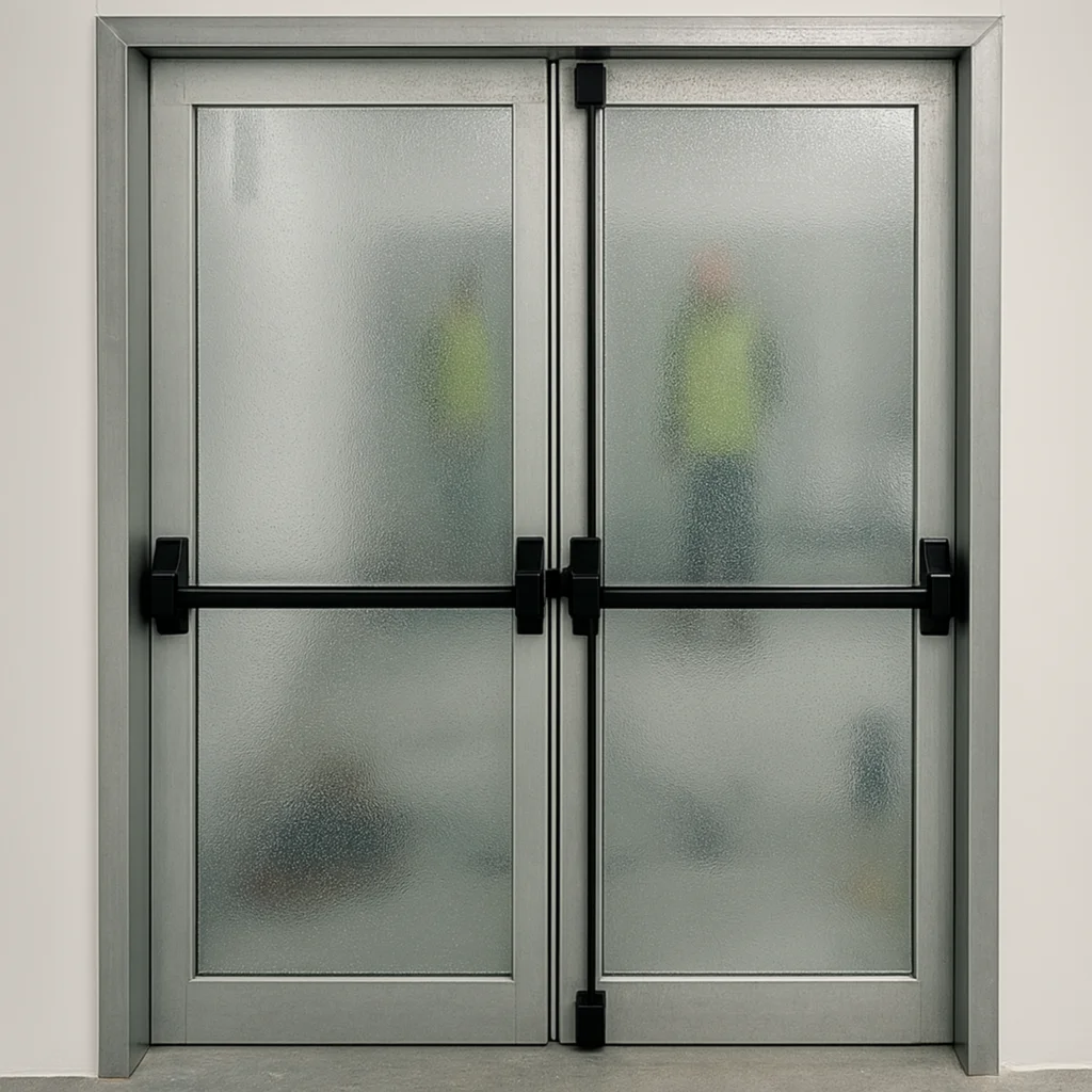 porta corta fogo dupla