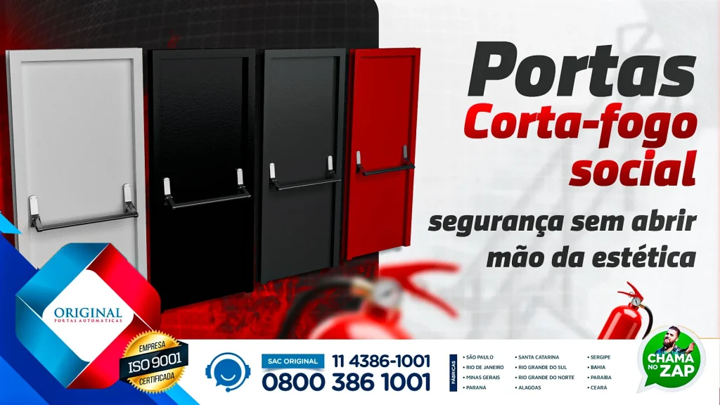Portas corta-fogo sociais