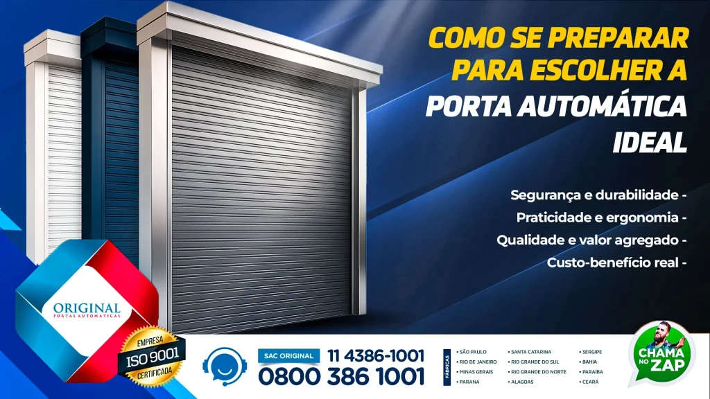 Porta automática ideal