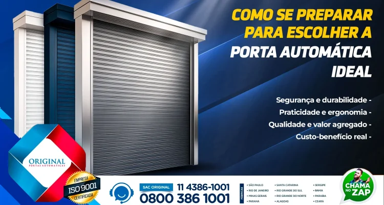 Porta automática ideal