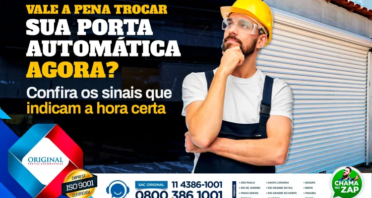 Trocar sua porta automática