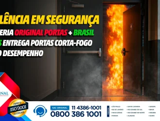 Portas corta-fogo de alto desempenho