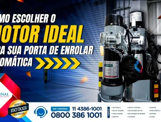 Motor para porta de enrolar