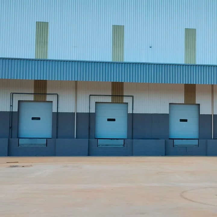 portas seccionadas para operações rápidas