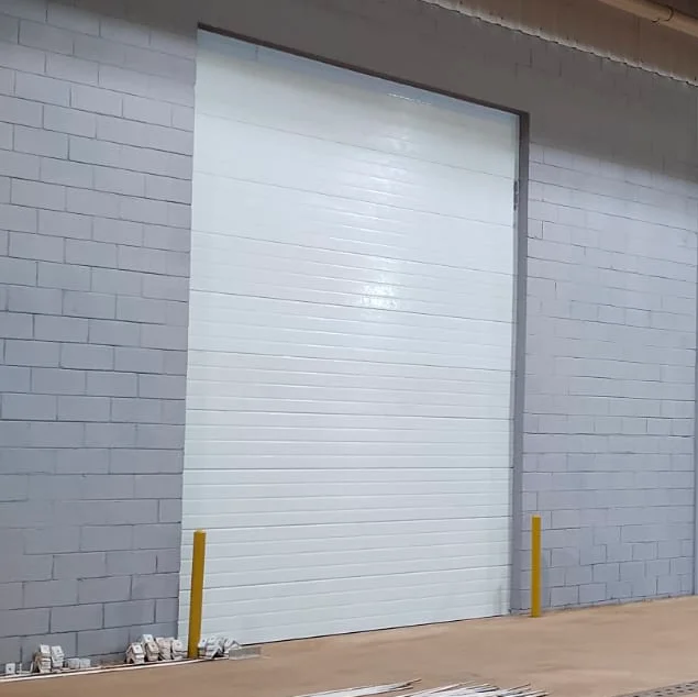 portas seccionadas para supermercados