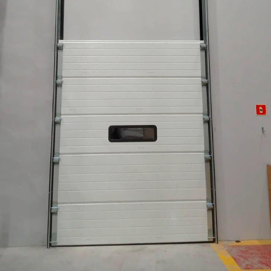 portas seccionadas para supermercados