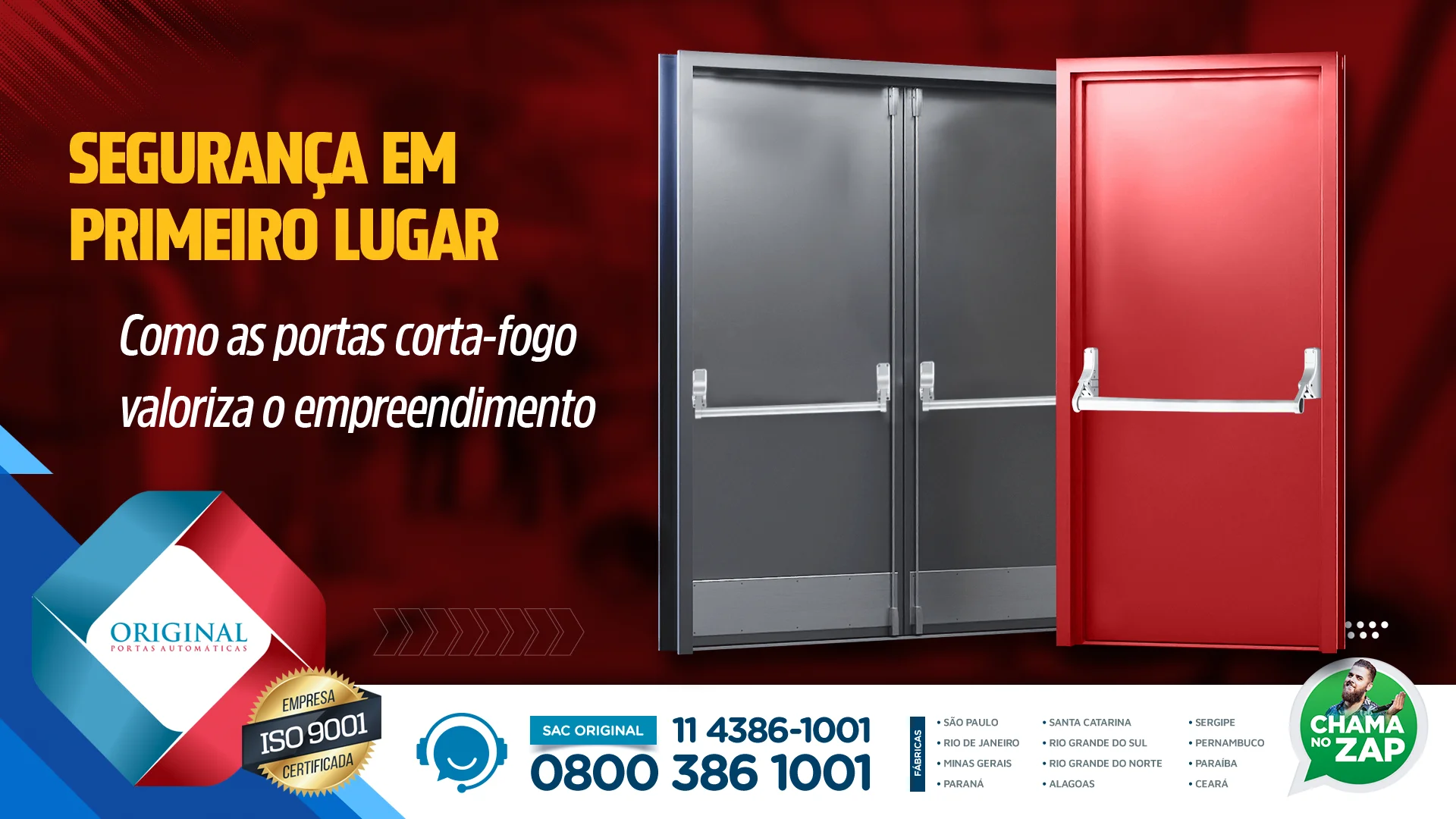 portas corta-fogo valorização