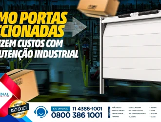 portas seccionadas manutenção