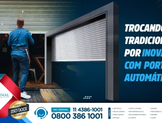 Inovação em portas automáticas