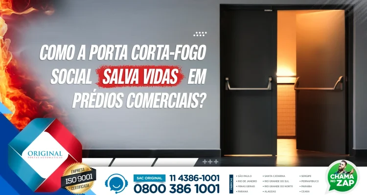 porta corta fogo social prédios comerciais