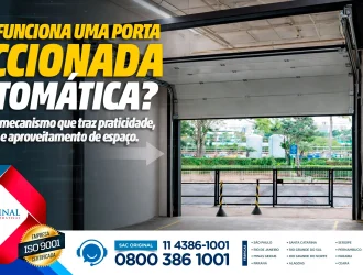 porta seccionada automática