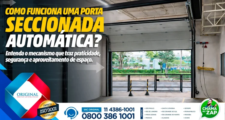 porta seccionada automática