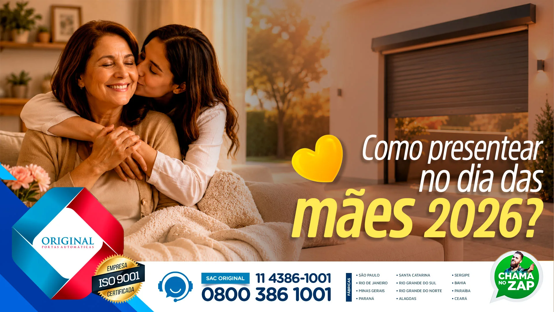 dia das mães 2026