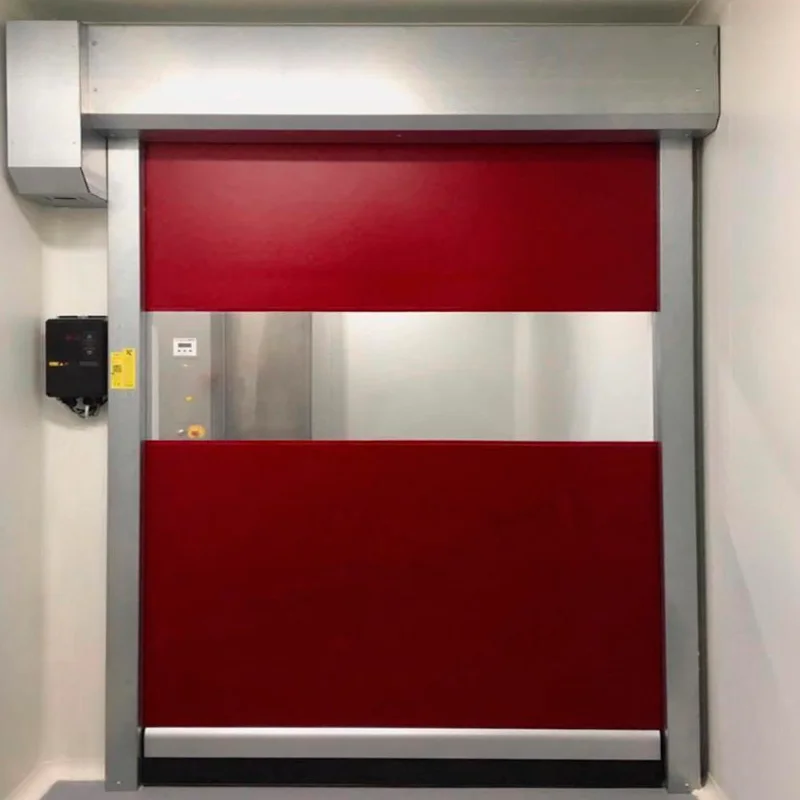 tipo de porta rápida de enrolar