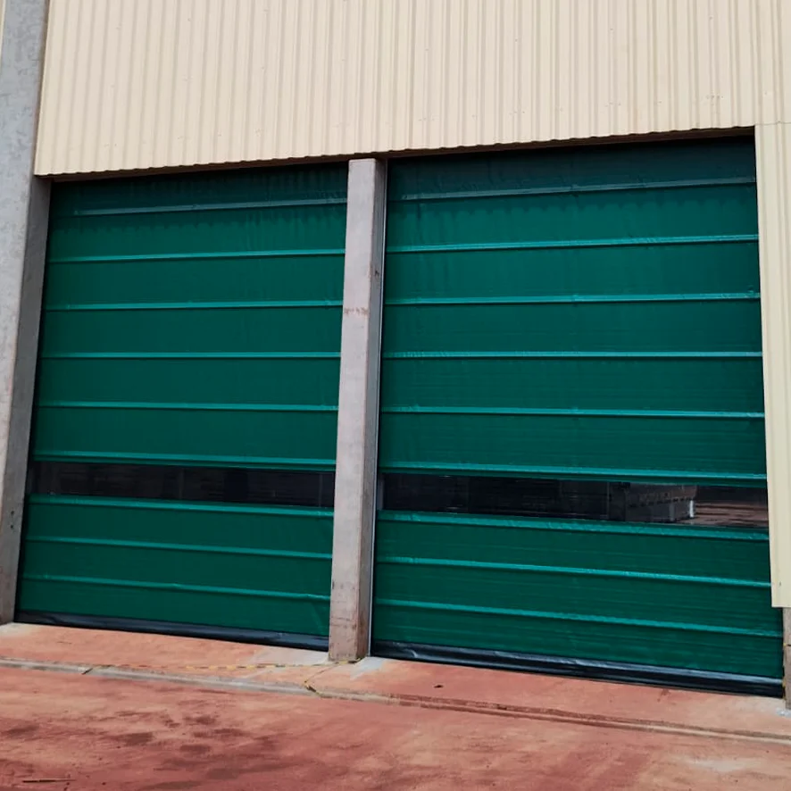 Portas de empacotar em docas